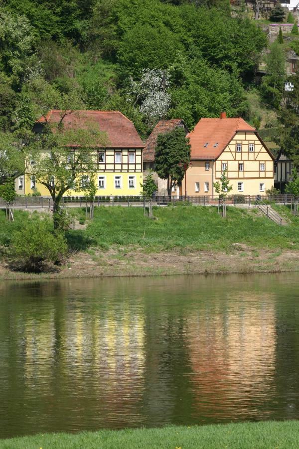 Apartamento Ferienhaus Elbufer 83 Bad Schandau Exterior foto