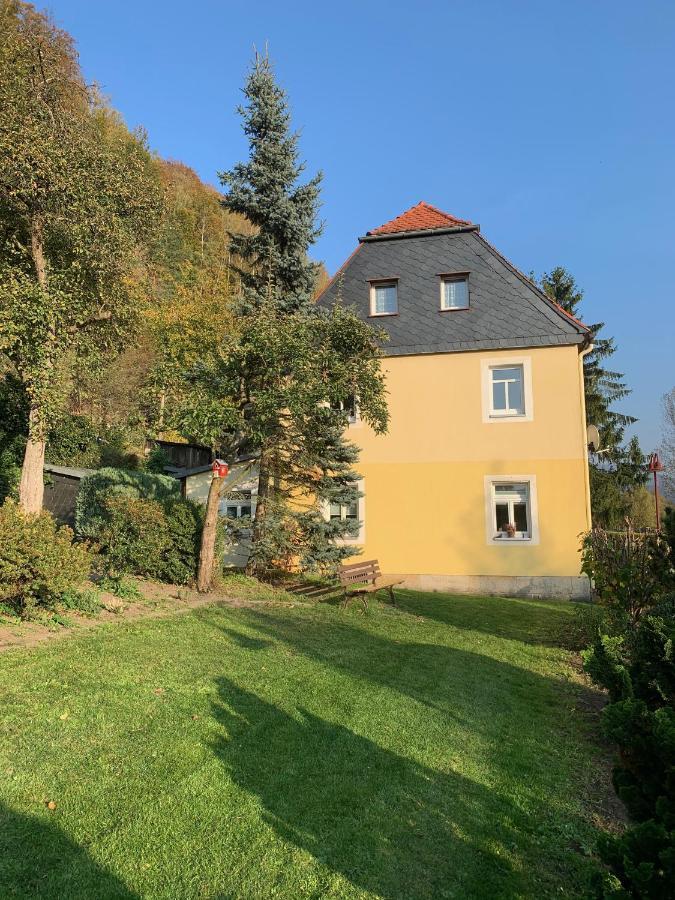 Apartamento Ferienhaus Elbufer 83 Bad Schandau Exterior foto