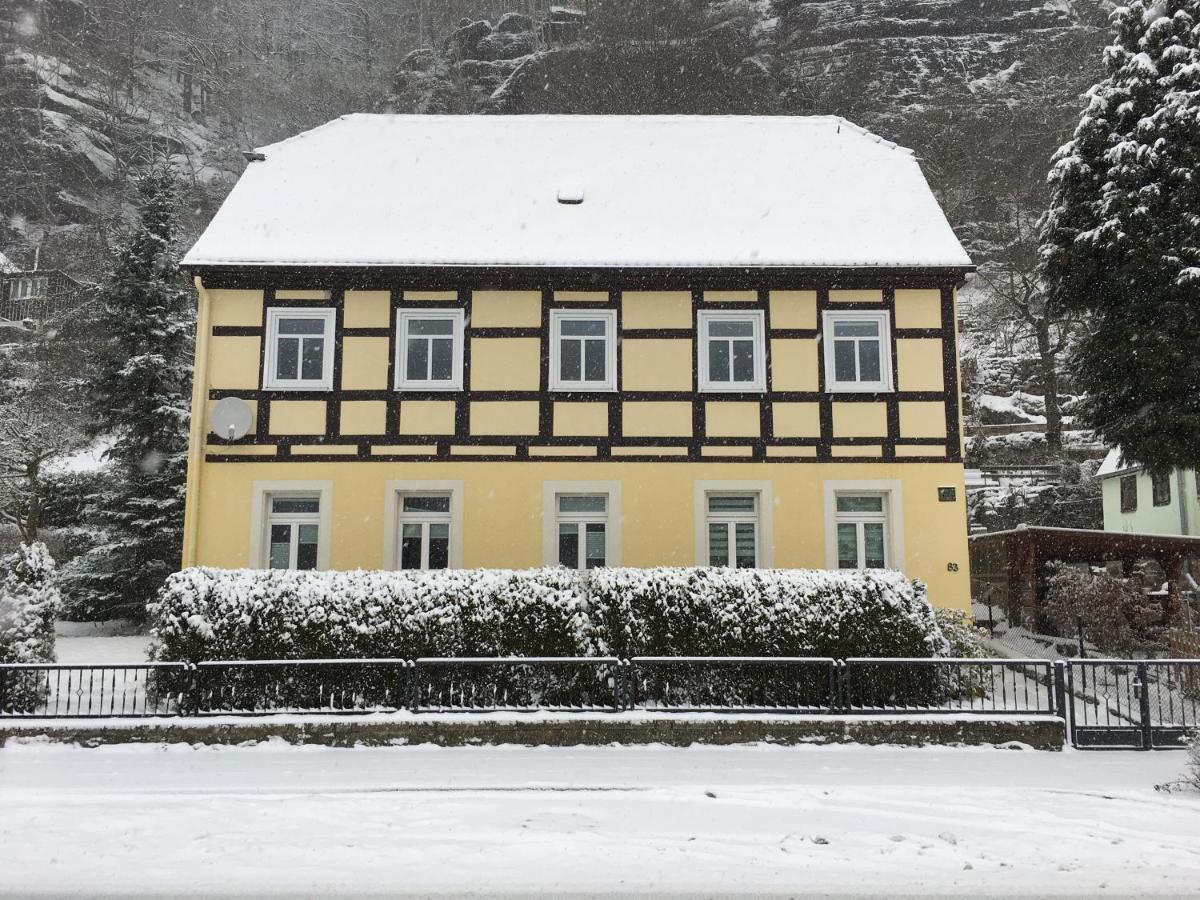 Apartamento Ferienhaus Elbufer 83 Bad Schandau Exterior foto